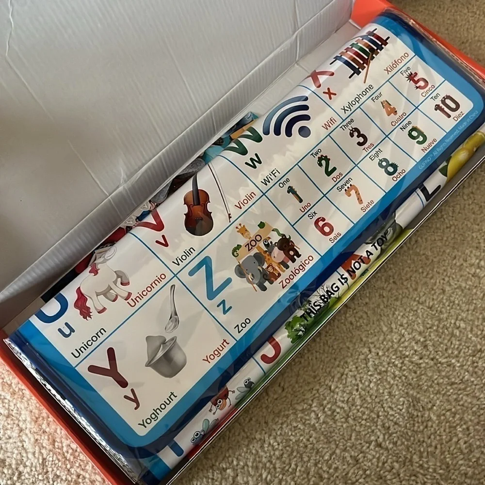Brand New Bilingual Talking Alphabet 1st 100 Words Spanish English Learning Toys